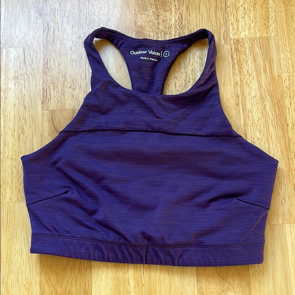 Outdoor Voices Move Free Cropped Bra